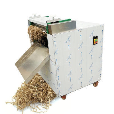 Funzione di taglio Piccola triturazione di carta a rughe per il riciclaggio della carta Raffia