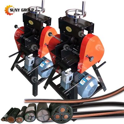 220V/380V Diametro 10-120mm Cable armato Wire Stripper Machine 280KG per lo Stripping