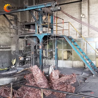 Macchine per la fusione a doppia corrente in rame senza ossigeno ad alta produttività