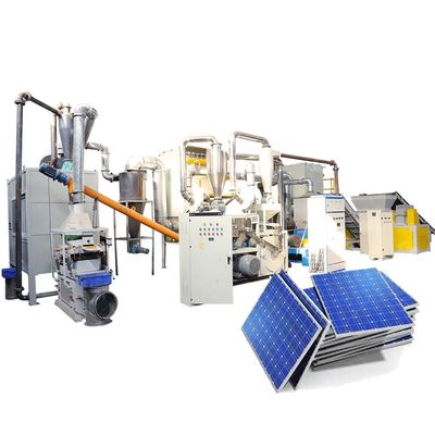 Rivoluzionate il vostro processo di riciclaggio con la soluzione di riciclaggio con celle solari da 220 v/380 v