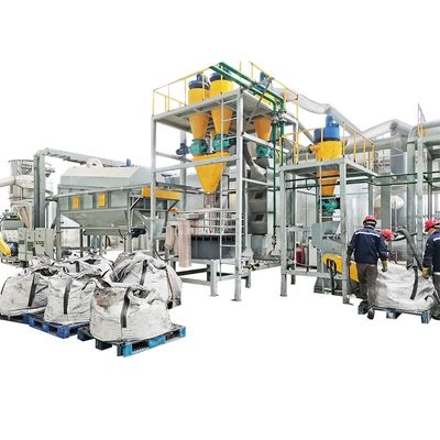 Linea avanzata di riciclaggio delle batterie agli ioni di litio per 220V/380V/tensione personalizzata