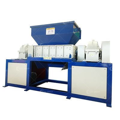 PLC controllato doppio albero idraulico Cluster Shredder per metalli