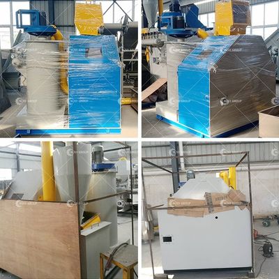 100-200 kg/h Separatore di filo di rame Equipaggiamento granulatore di filo di rame Macchina di riciclaggio dei cavi