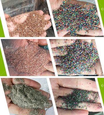 100-200 kg/h Separatore di filo di rame Equipaggiamento granulatore di filo di rame Macchina di riciclaggio dei cavi