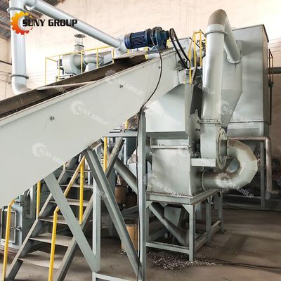 Macchina automatica di riciclaggio delle batterie al litio da 25 kW per la separazione e la frantumazione della soluzione