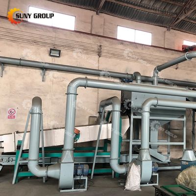 Macchina automatica di riciclaggio delle batterie al litio da 25 kW per la separazione e la frantumazione della soluzione