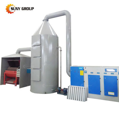 380V/220V Voltage Scrap E Waste Components Disassembling Machine con potenza di 25kW
