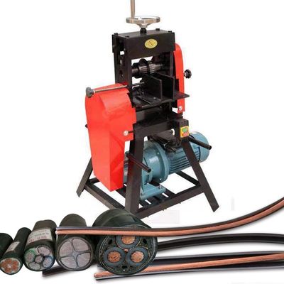 Striscatore di fili elettrici e macchina per la rimozione dei cavi Industria del riciclo dei cavi con 5,5 kW