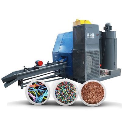 2000KG scarto di cavo rifiuti di filo granulatore riciclatore macchina Mini dimensioni per la produzione