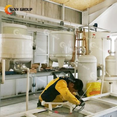 Sistema di raffinazione dei metalli preziosi in oro senza inquinamento acido