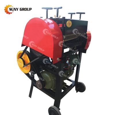 Industria del riciclaggio dei cavi Macchine semiautomatiche per la depurazione dei cavi Macchine per lo stripping del rame