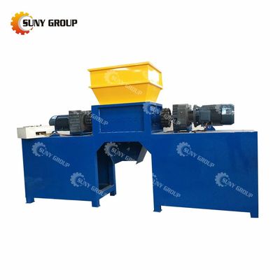 15kW motore a doppio albero di rottami trituratore di metalli per la triturazione e il riciclaggio dei rifiuti metallici