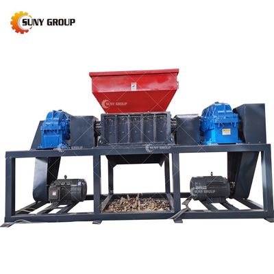 15000W Industrial Metal Crusher Rifiuti di plastica Legno Pallet Shredder Machine con tensione