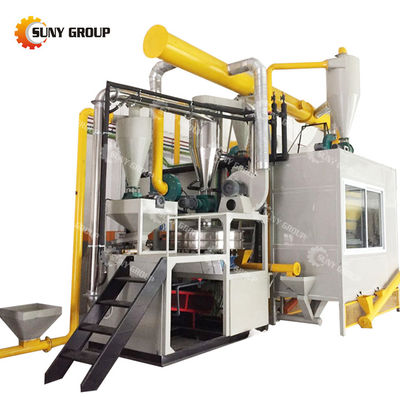 Innovativa macchina per il riciclaggio di alluminio e plastica da 85 kW