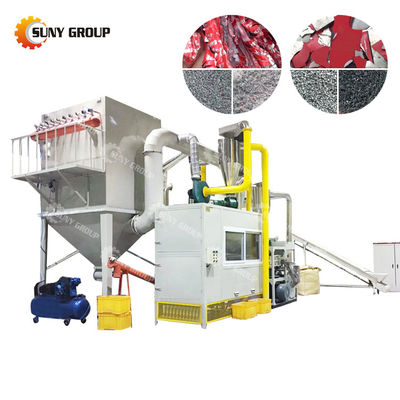 Macchina di separazione automatica di fogli di alluminio per la linea di produzione di polveri metalliche e di plastica