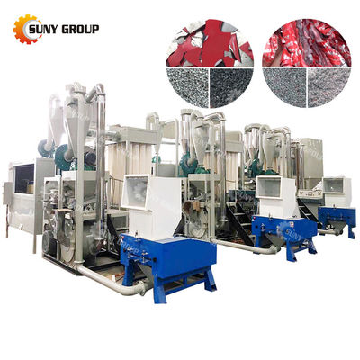 Innovativa macchina per il riciclaggio di alluminio e plastica da 85 kW
