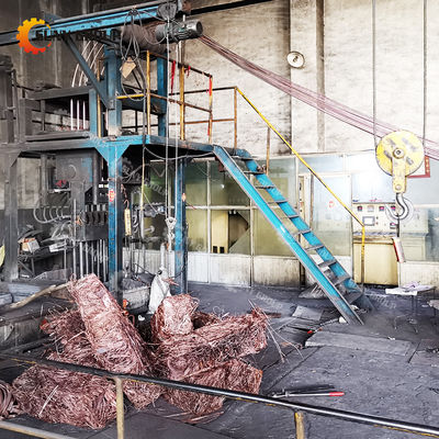 Macchine per la fusione a doppia corrente in rame senza ossigeno ad alta produttività