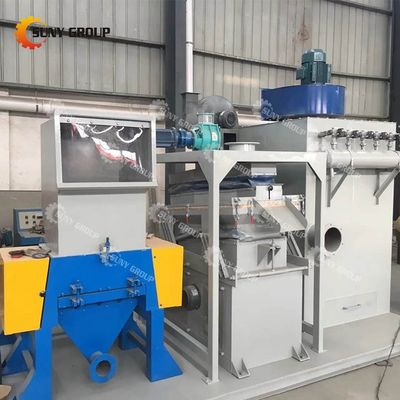 Macchina di granulazione di fili di cavo professionale per il riciclaggio di plastica e rame a secco