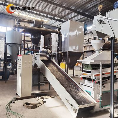 Impianto di separazione dei rottami di batterie agli ioni di litio con elevato rapporto di separazione 5000 kg Peso