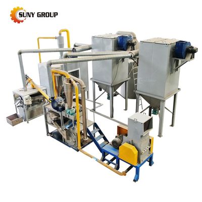 200-1000 kg/h Capacità Macchine per la separazione del rame per la rottamazione di PCB