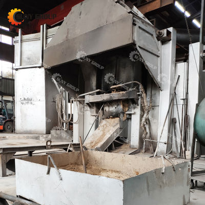 12000T/anno Linea di produzione di fusione continua di barre di rame per l'elettroestrazione del rame