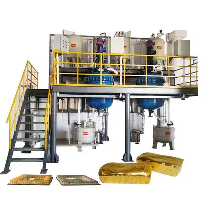Impianto di riciclaggio dei rifiuti di PCB da 25kW con computer di estrazione dell'oro di superficie Riciclaggio di rottami