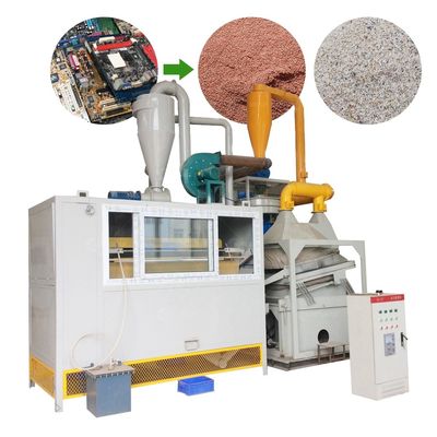 Separatore di flusso d'aria Rafina rame Ricupero oro Scarp PCB riciclaggio macchina con migliore