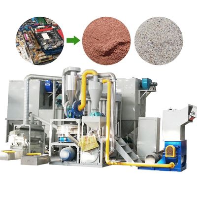 Separatore di flusso d'aria Rafina rame Ricupero oro Scarp PCB riciclaggio macchina con migliore