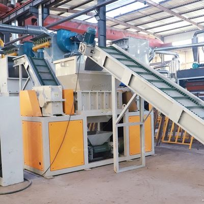 Macchine di riciclaggio per la separazione delle schede di PCB Prodotti finali Rame e resina in polvere