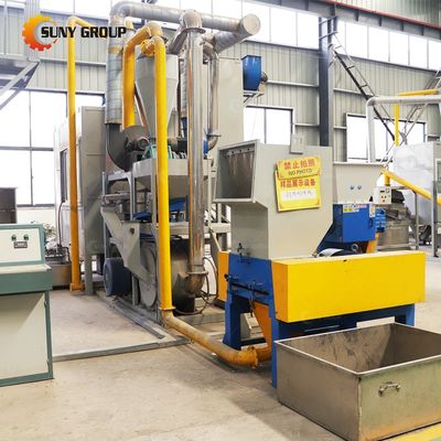 Apparecchiature per il trattamento dei rifiuti di alluminio-plastica di peso pari a 5,8 t per il riciclaggio di blister pack