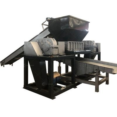 3300KG Double Shaft Scartatore di rifiuti tessili per lo smantellamento dei tessuti Specificativi del cliente