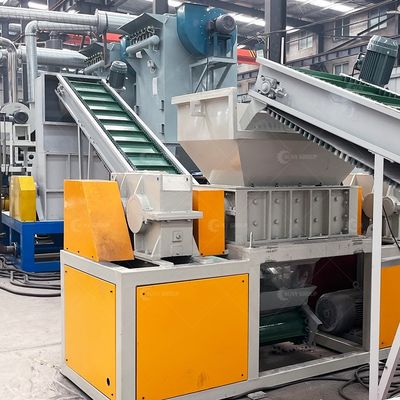 Video di ispezione in uscita della macchina di riciclo dei PCB per il recupero dei rifiuti elettronici ecologici