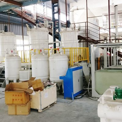 Macchina di raffinazione per l'estrazione di metalli preziosi