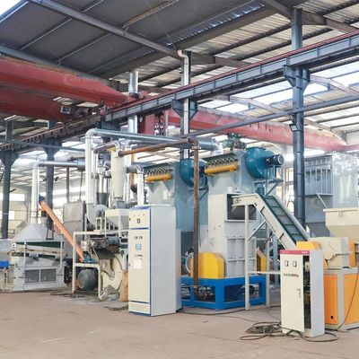 Separatore di flusso d'aria personalizzato Macchina di riciclaggio di schede PCB per polvere di rame e resina