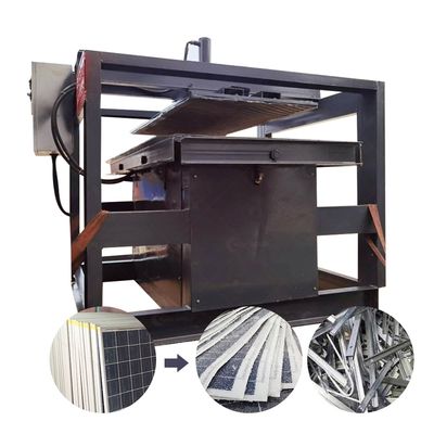Impianto di fabbricazione pannelli solari di alluminio macchina di rimozione del telaio dimensioni complessive 1,9mx1,7mx1,7m