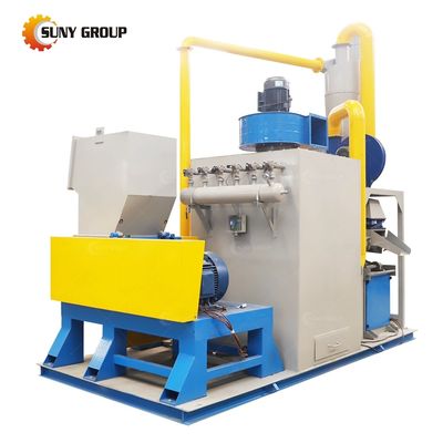 100-1000 kg Capacità di rottami di cavi di rame trituratrice e granulatore riciclatore impianto di linea