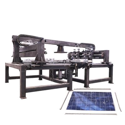 Macchina di smontaggio del telaio del pannello solare sostenibile con lunghezza del colpo idraulico di 150 mm