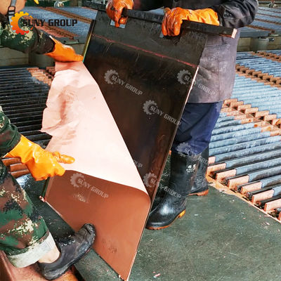 Linea di produzione di recupero del rame con catodo d'oro da 2000 kg con ispezione video in uscita