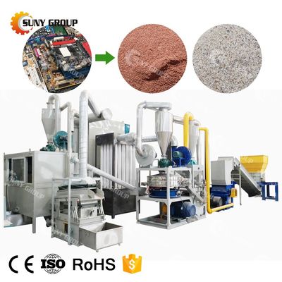 Good Selling Pcb Mother Board Gold Recovery Machine con 220v/380v/Voltage personalizzato