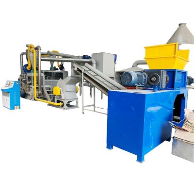 Potente impianto di riciclaggio dei rifiuti di metalli PCB con tasso di separazione del 99,9% per grandi capacità