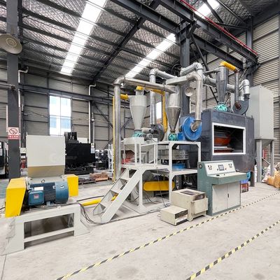 Apparecchiature per il trattamento dei rifiuti di alluminio-plastiche per la frantumazione e la separazione destinate al mercato al dettaglio
