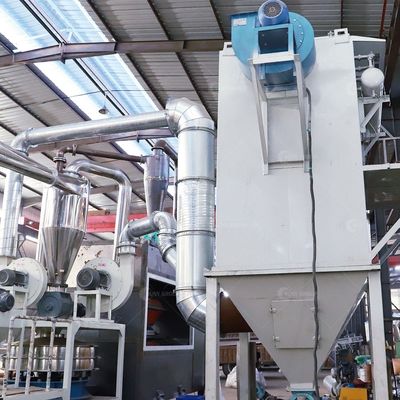 Apparecchiature per il trattamento dei rifiuti di alluminio-plastiche per la frantumazione e la separazione destinate al mercato al dettaglio