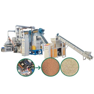 Equipaggiamento di ultima generazione Macchine elettroniche per il riciclaggio di PCB per il riciclaggio dei rifiuti di PCB