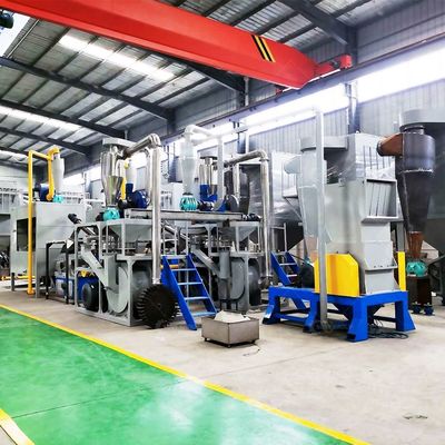 E Riciclaggio dei rifiuti di cartoni PCB Macchina di riciclaggio di rottami di PCB impianto di recupero dei metalli con 1000 kg di peso