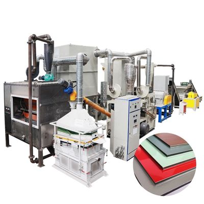 200-1000 kg/h Capacità Stand Up Laminated Bags Recycling Machine con 2500 kg di peso