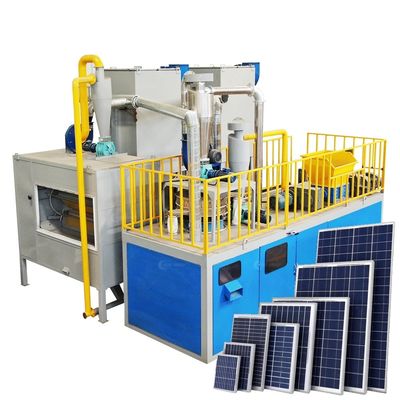 Gruppo tecnologico avanzato sistema di riciclaggio per pannelli solari