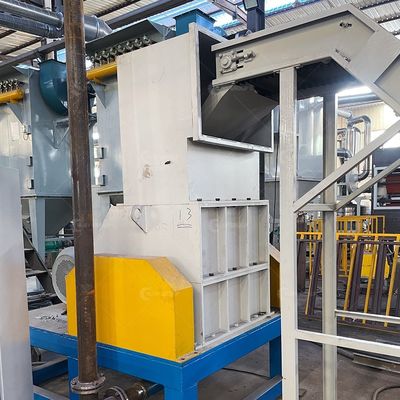Macchina per il riciclaggio di pannelli solari da 200 a 1000 kg/h per la frantumazione e la separazione delle celle fotovoltaiche