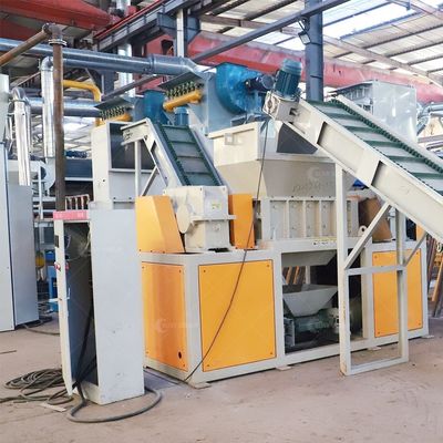 Macchina per il riciclaggio di pannelli solari da 200 a 1000 kg/h per la frantumazione e la separazione delle celle fotovoltaiche