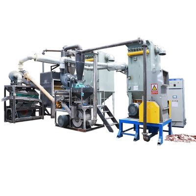 Piano di riciclaggio della scheda madre per computer portatili da 150 kg a 1000 kg di capacità con componenti di base PLC