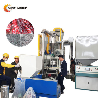 Impianto di separazione dell'alluminio e della plastica per la migliore macchina di taglio e triturazione del cartone ACP ACM